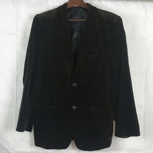Calvin Klein, Size Small, Black Velvet Dinner Jacket